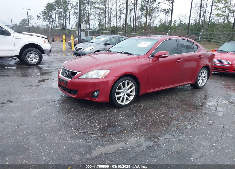 2012 LEXUS IS 250 VIN: JTHBF5C26C5175795