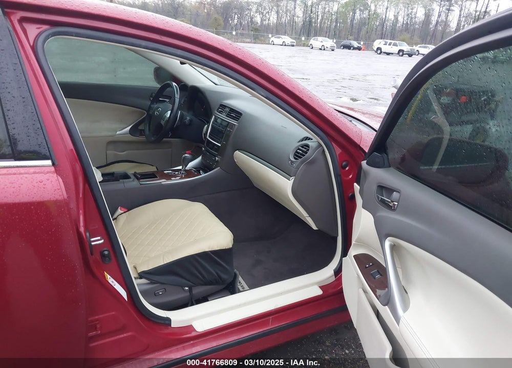 2012 LEXUS IS 250 VIN: JTHBF5C26C5175795