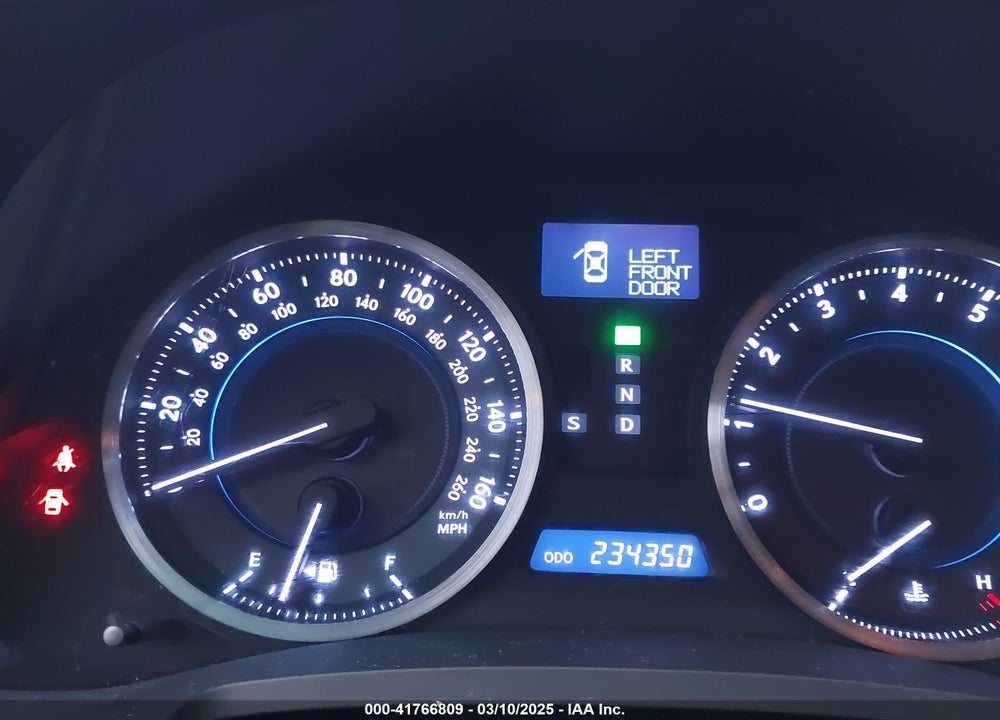 2012 LEXUS IS 250 VIN: JTHBF5C26C5175795