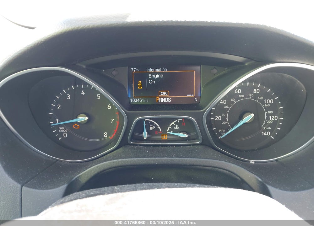 2017 FORD FOCUS VIN: 1FADP3N23HL287195