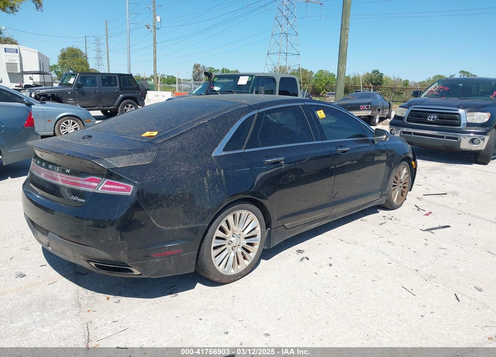 2013 LINCOLN MKZ VIN: 3LN6L2G95DR815765