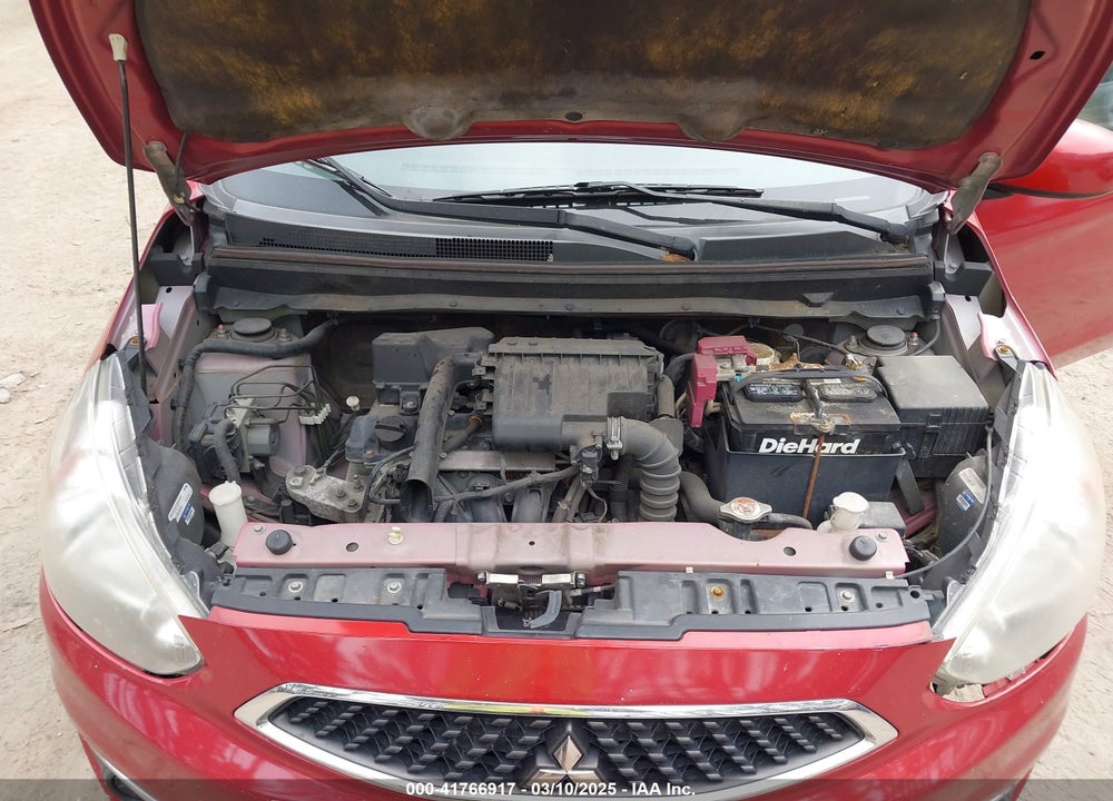 2017 MITSUBISHI MIRAGE VIN: ML32A3HJ2HH019492