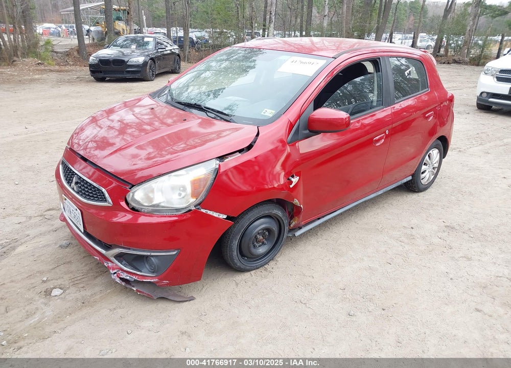 2017 MITSUBISHI MIRAGE VIN: ML32A3HJ2HH019492