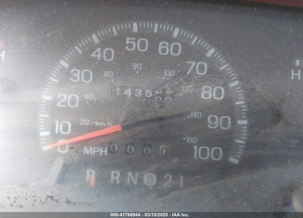 1997 FORD F-150 VIN: 1FTDX1722VNB85740