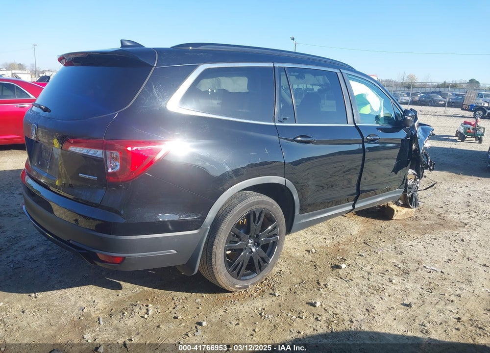 2021 HONDA PILOT VIN: 5FNYF5H2XMB036077