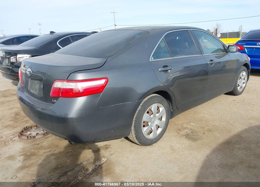 2008 TOYOTA CAMRY LE VIN: 4T4BE46K08R033287