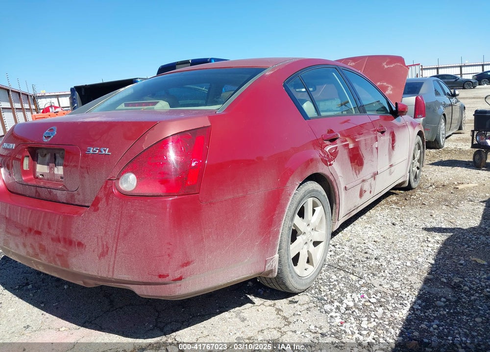 2006 NISSAN MAXIMA 3.5 SL VIN: 1N4BA41EX6C840162