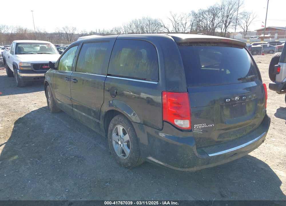 2012 DODGE GRAND CARAVAN VIN: 2C4RDGDGXCR112939