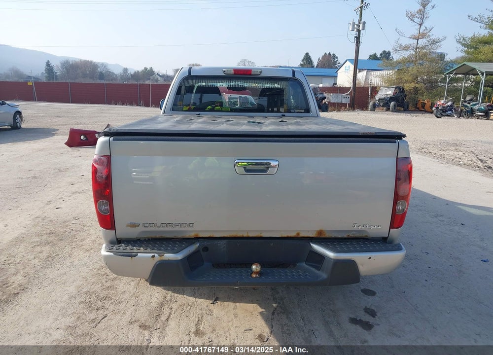 2012 CHEVROLET COLORADO VIN: 1GCJTBFE2C8137604