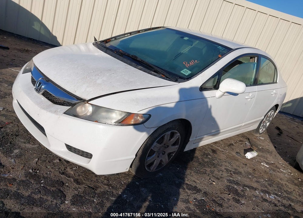 2010 HONDA CIVIC VIN: 2HGFA1F53AH560240