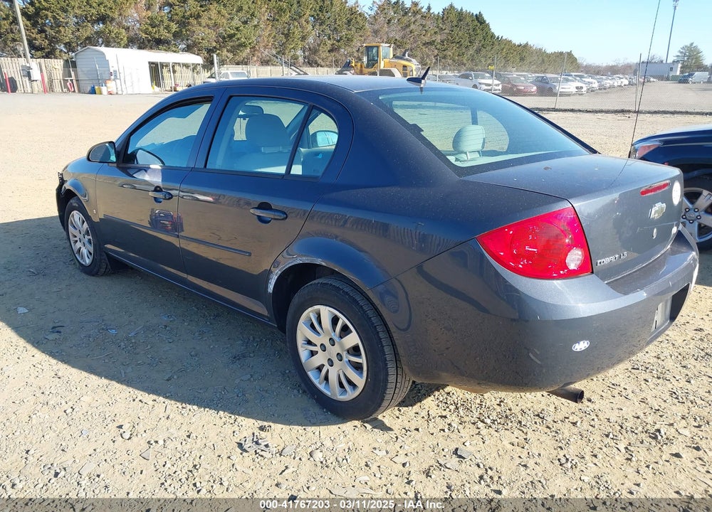 2009 CHEVROLET COBALT VIN: 1G1AS58H697206944