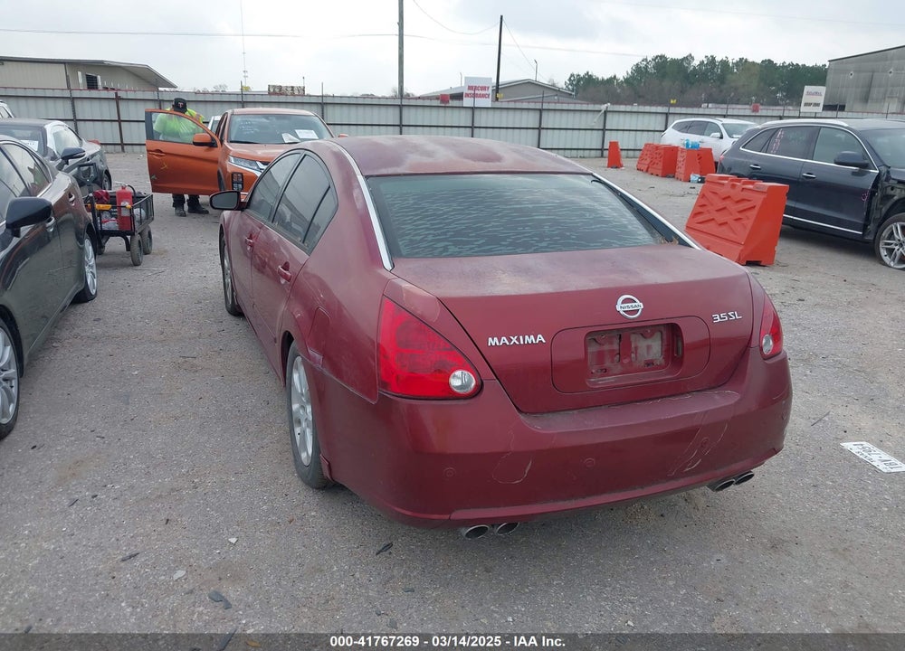 2007 NISSAN MAXIMA VIN: 1N4BA41E37C861565