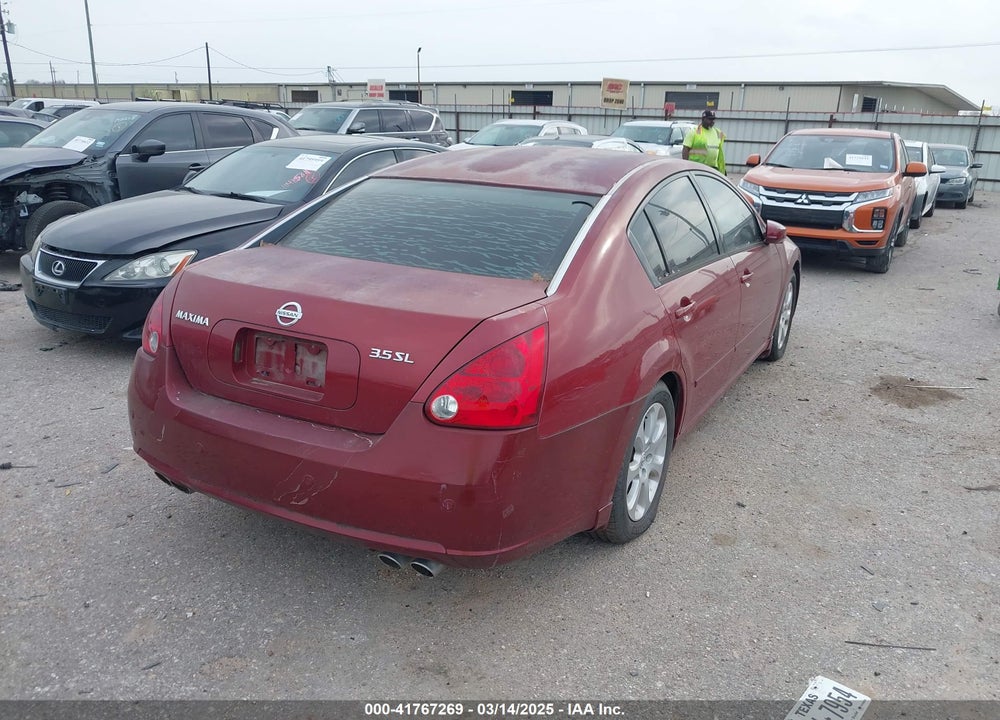 2007 NISSAN MAXIMA VIN: 1N4BA41E37C861565