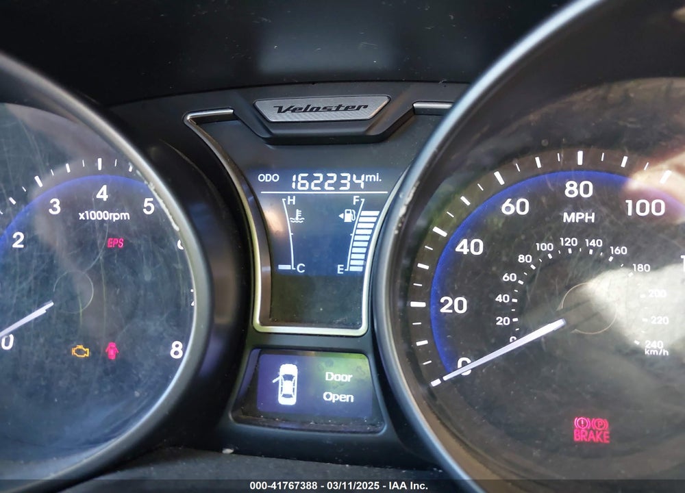 2013 HYUNDAI VELOSTER TURBO W/BLACK VIN: KMHTC6AE3DU135145