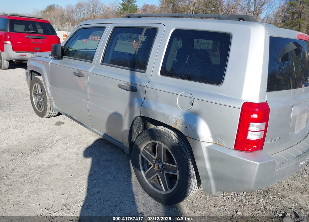 2008 JEEP PATRIOT VIN: 1J8FF28W28D701794