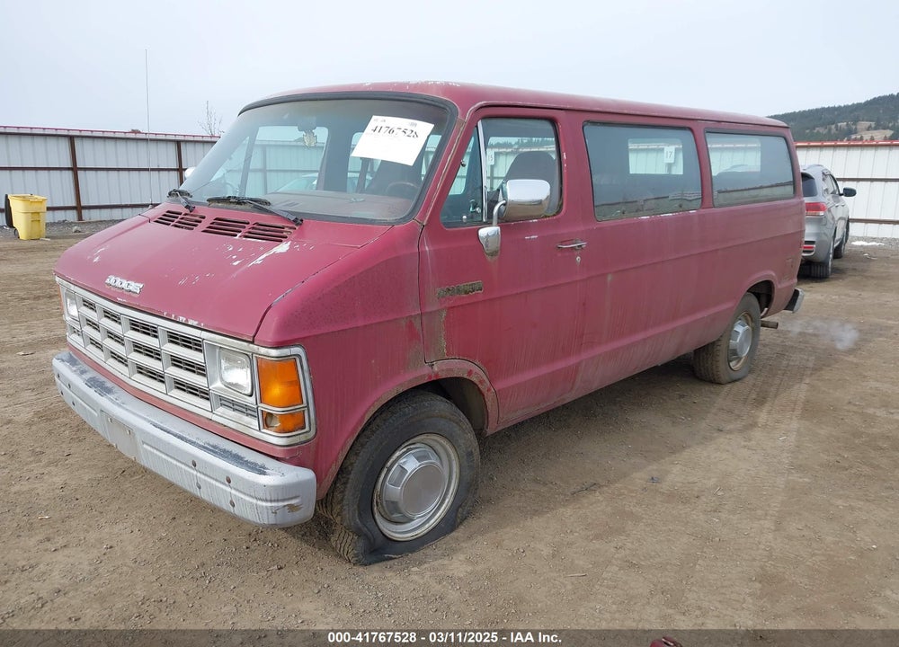 1991 DODGE RAM WAGON VIN: 2B5WB35Y7MK438211