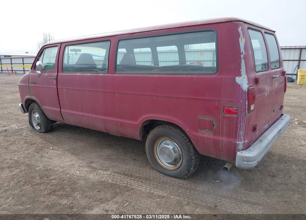 1991 DODGE RAM WAGON VIN: 2B5WB35Y7MK438211