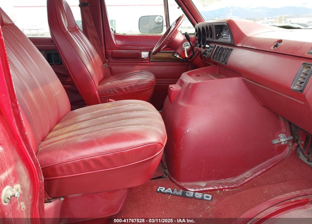 1991 DODGE RAM WAGON VIN: 2B5WB35Y7MK438211