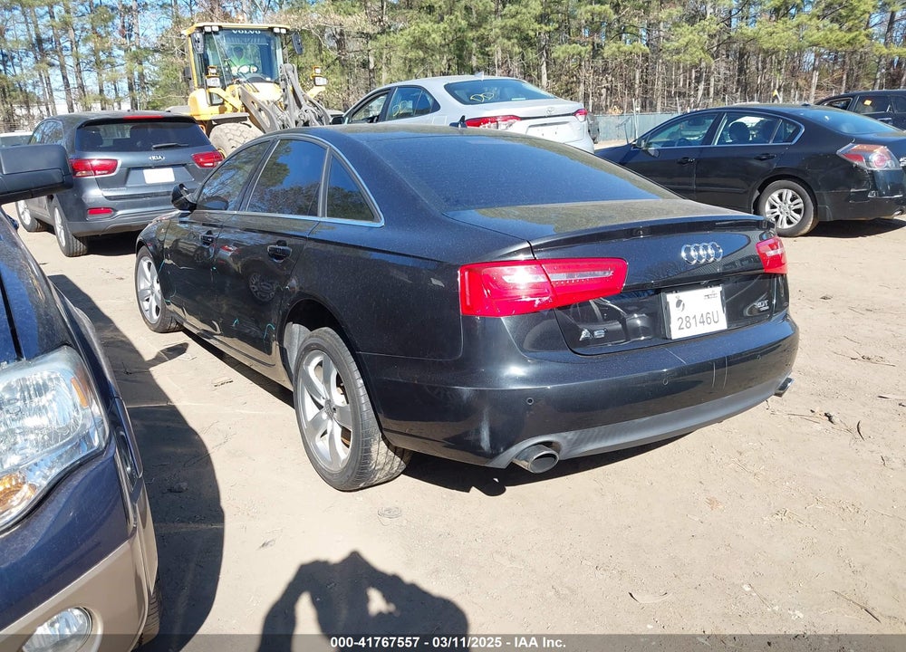 2012 AUDI A6 VIN: WAUBGAFC7CN031262