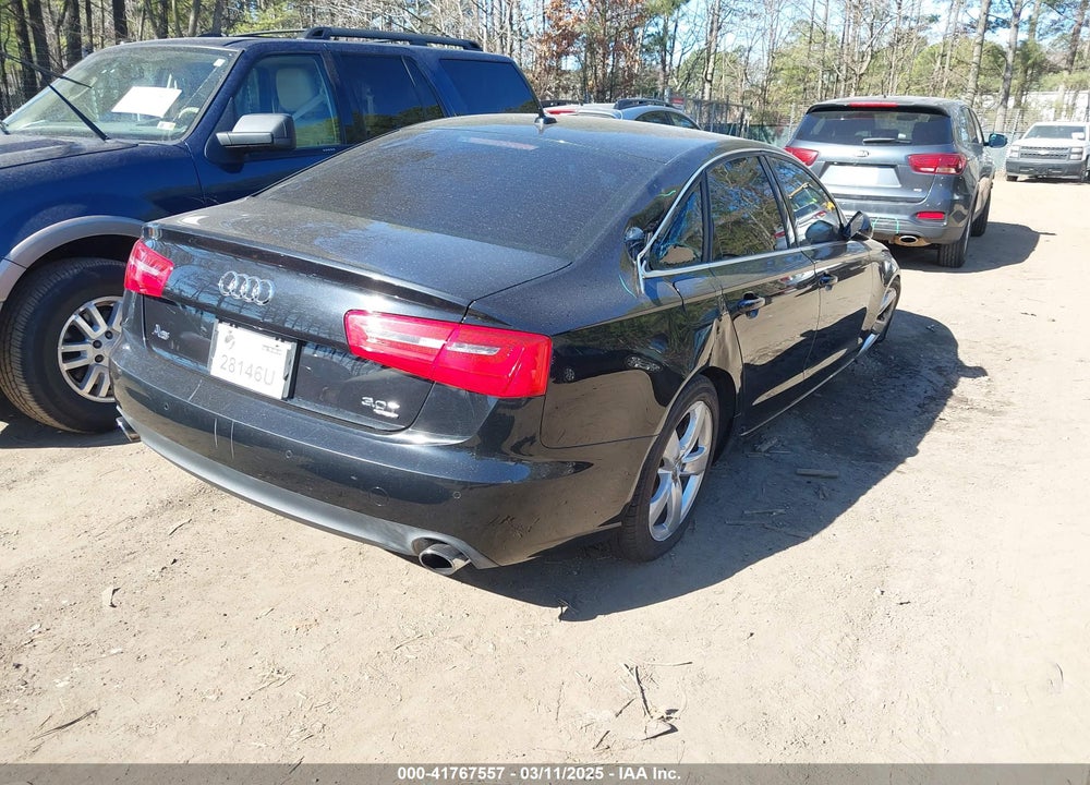 2012 AUDI A6 VIN: WAUBGAFC7CN031262