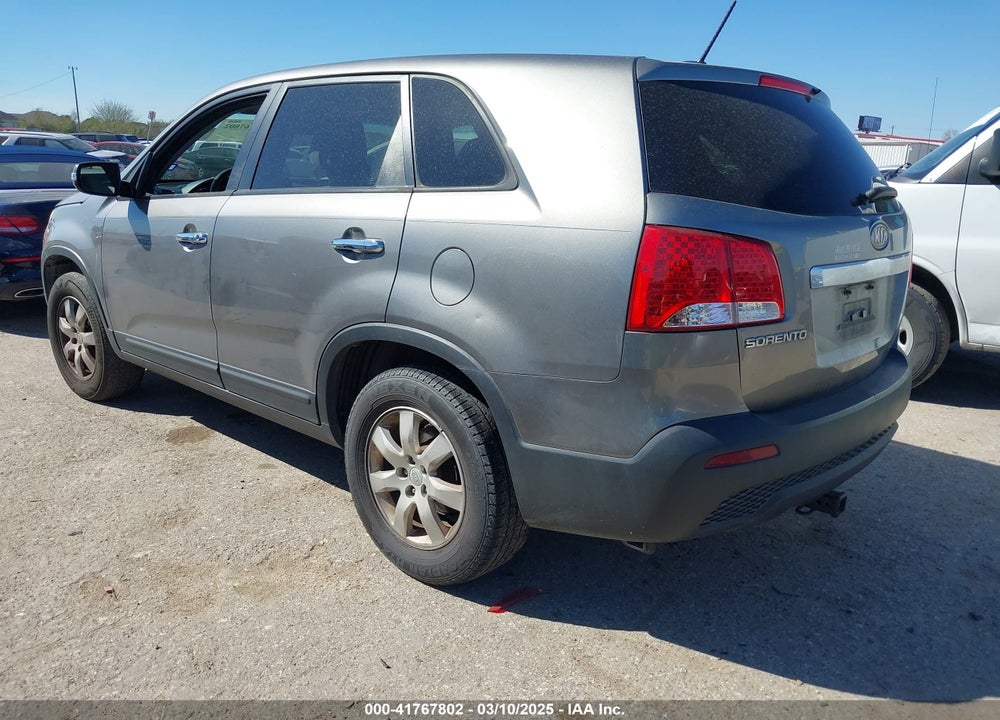 2012 KIA SORENTO VIN: 5XYKT3A14CG191686