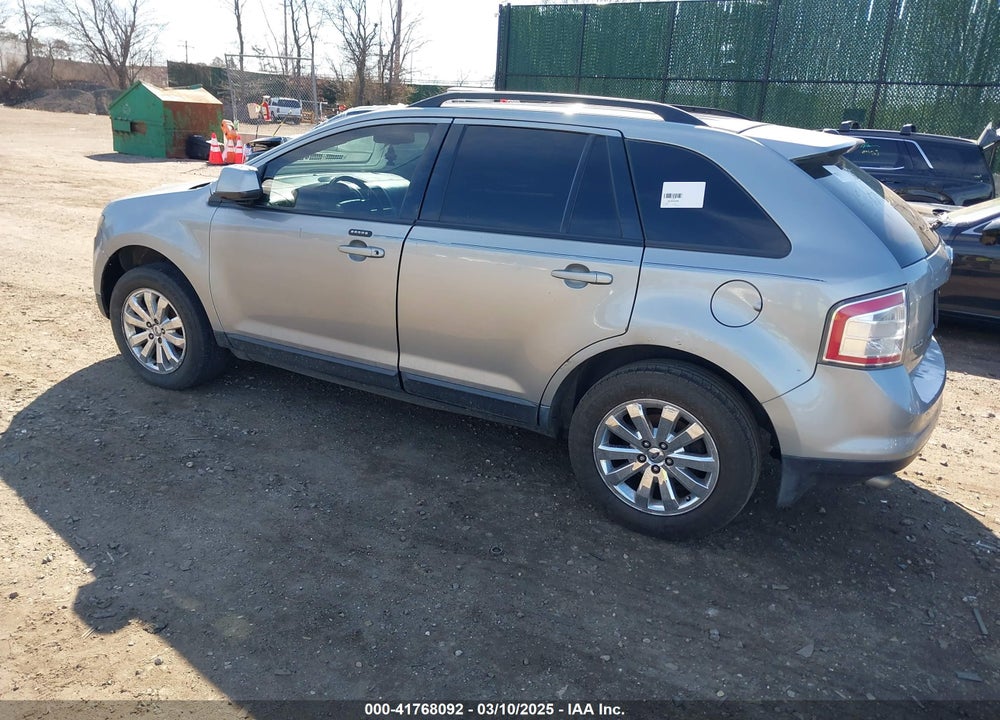2007 FORD EDGE SEL VIN: 2FMDK38C27BB37599