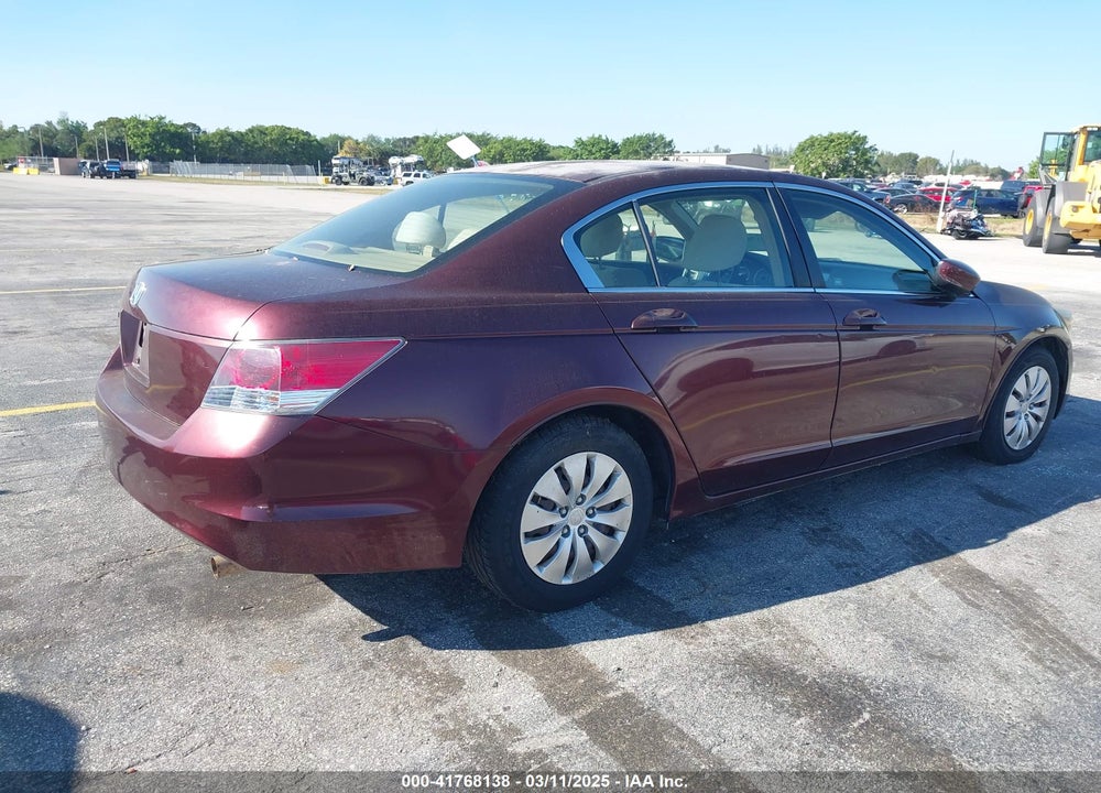 2008 HONDA ACCORD VIN: JHMCP26308C058480