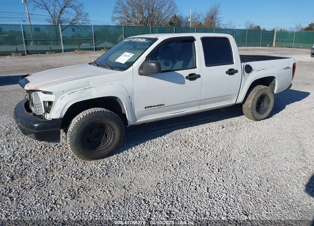 2005 GMC CANYON SLE VIN: 1GTDS136258111482