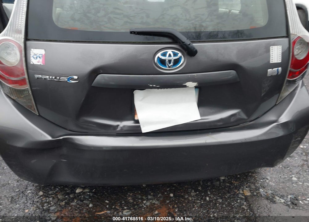 2013 TOYOTA PRIUS C VIN: JTDKDTB32D1548295