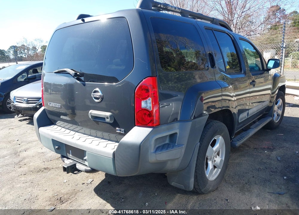 2006 NISSAN XTERRA SE VIN: 5N1AN08W96C532834