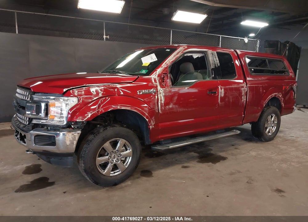 2018 FORD F-150 VIN: 1FTFX1E59JFB78505