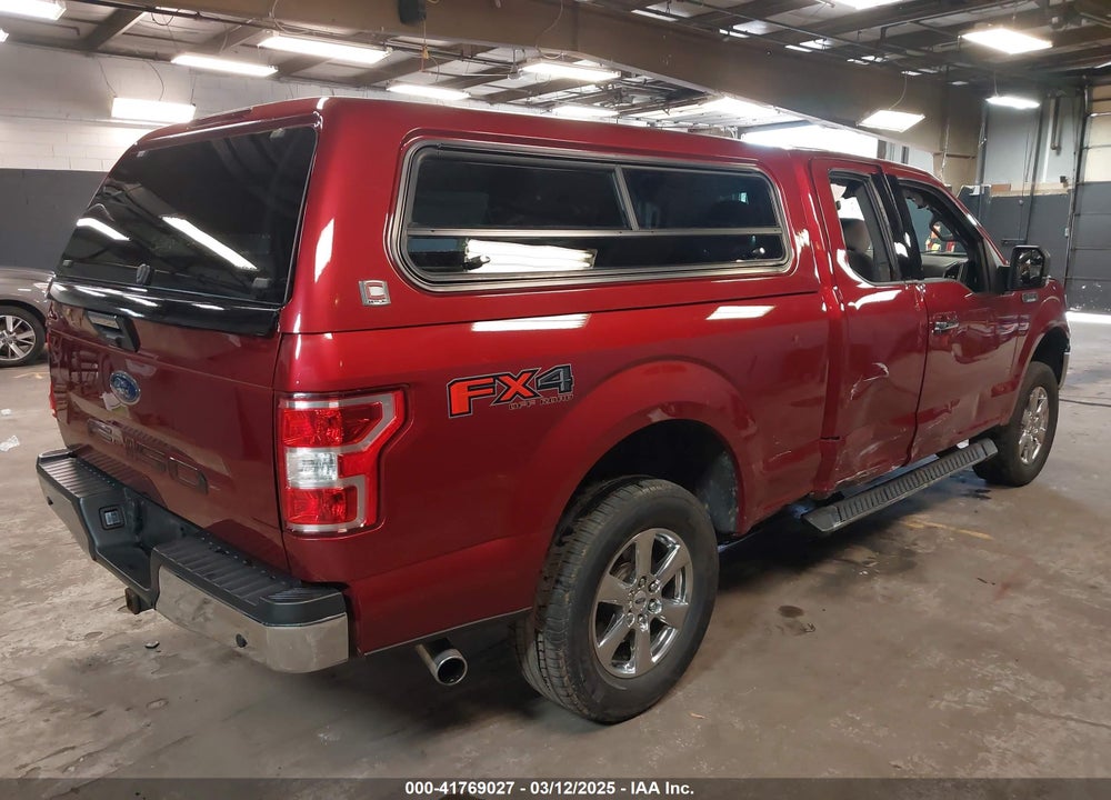 2018 FORD F-150 VIN: 1FTFX1E59JFB78505