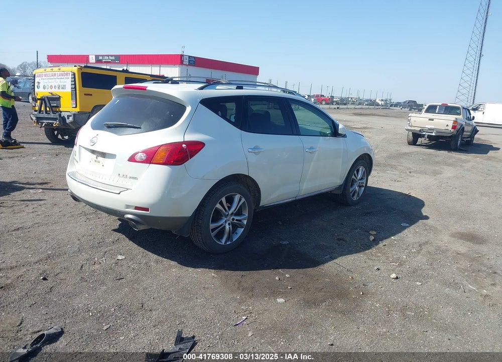 2010 NISSAN MURANO VIN: JN8AZ1MW0AW121287