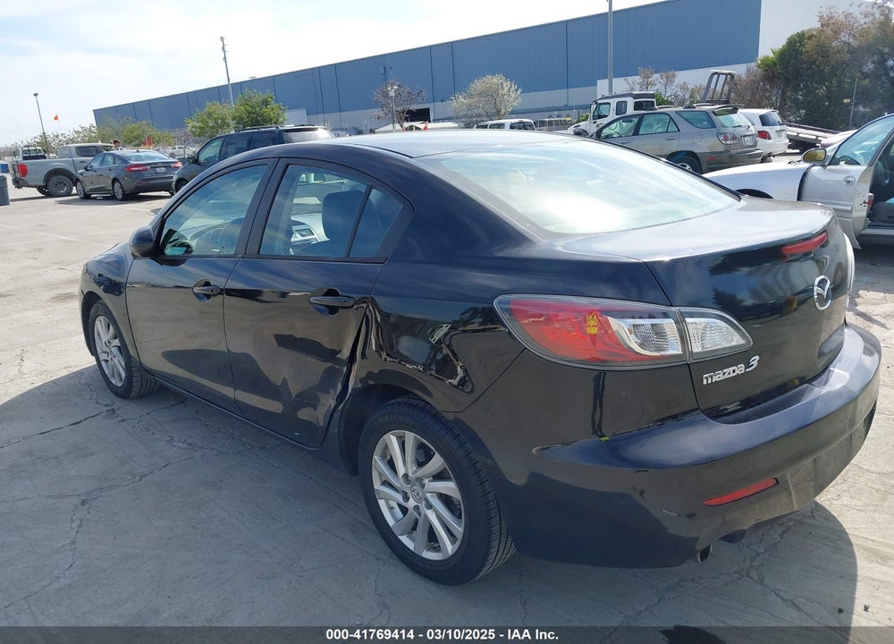2013 MAZDA 3 I GRAND TOURING VIN: JM1BL1WP0D1722448