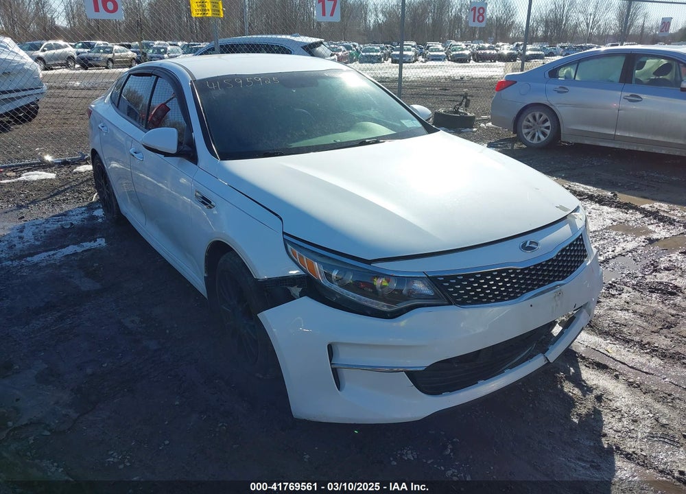 2016 KIA OPTIMA EX VIN: 5XXGU4L36GG044173