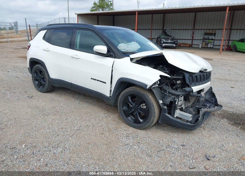 2021 JEEP COMPASS ALTITUDE FWD VIN: 3C4NJCBB6MT587350