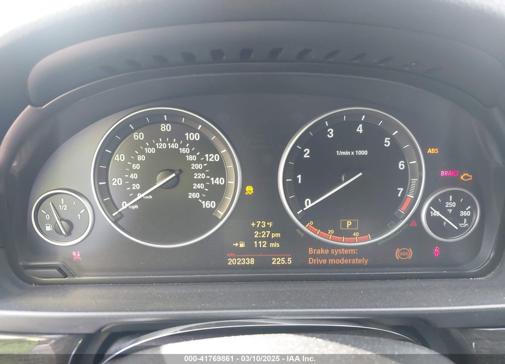 2011 BMW 528I VIN: WBAFR1C58BC744389