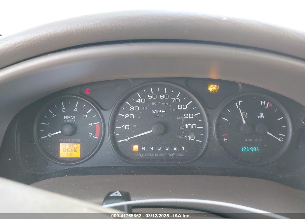 2002 OLDSMOBILE SILHOUETTE VIN: 1GHDX03E52D104042