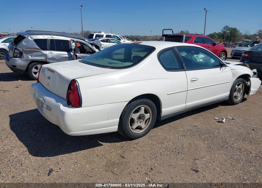 2004 CHEVROLET MONTE CARLO LS VIN: 2G1WW12E149149724