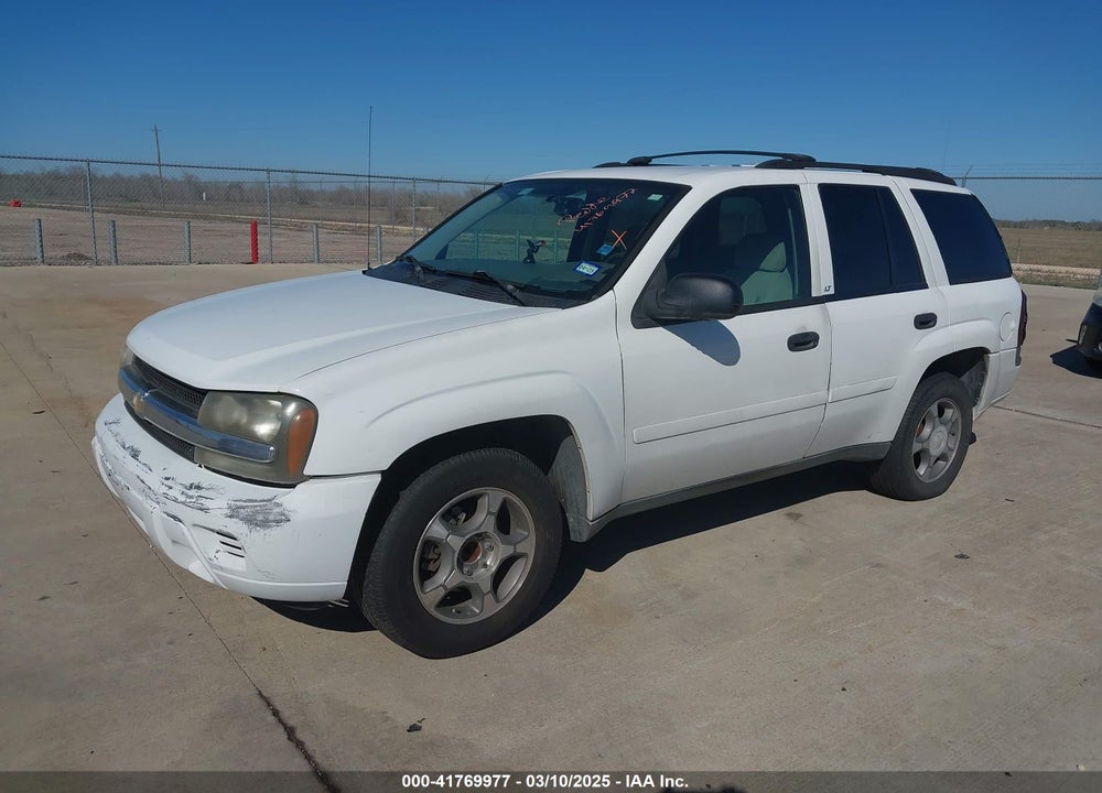 2008 CHEVROLET TRAILBLAZER VIN: 1GNDS13S182198903