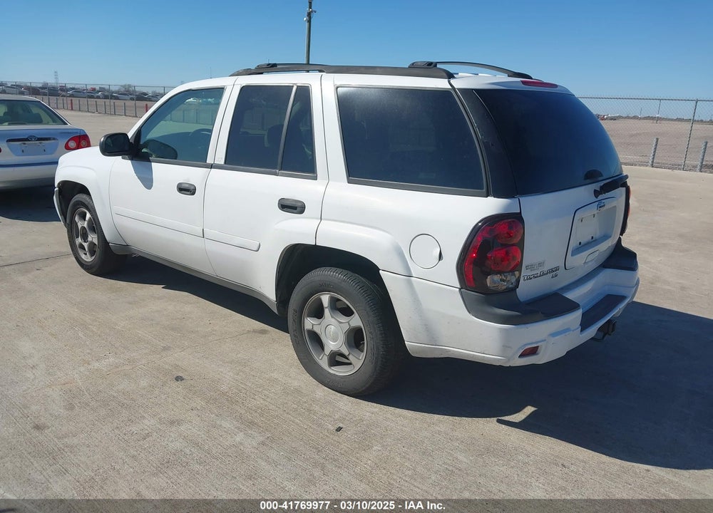 2008 CHEVROLET TRAILBLAZER VIN: 1GNDS13S182198903