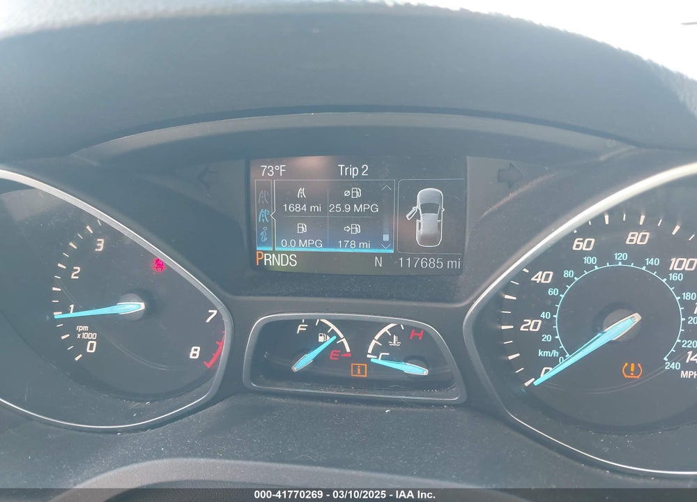 2016 FORD ESCAPE SE VIN: 1FMCU0GX7GUA07417