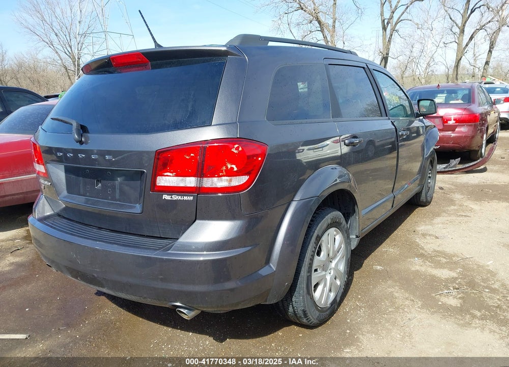 2018 DODGE JOURNEY SE AWD VIN: 3C4PDDAG0JT375803
