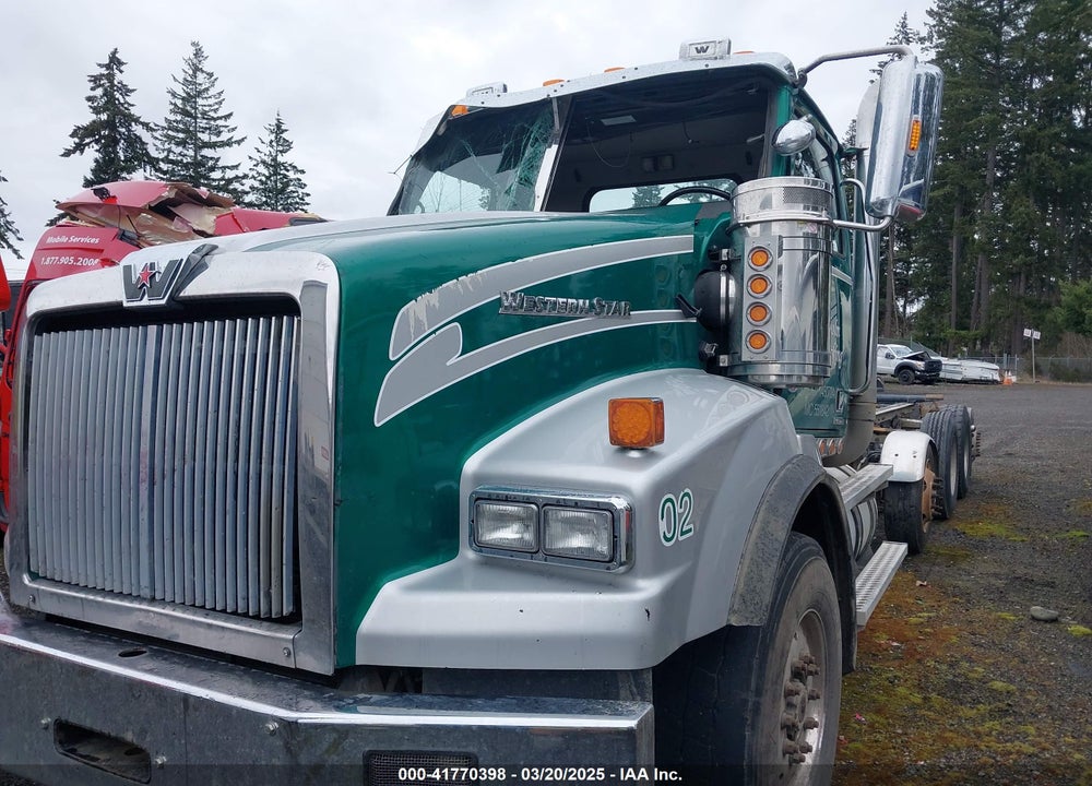 2021 WESTERN STAR 4900 SET BACK AXLE VIN: 5KKHALD12MPMN5478