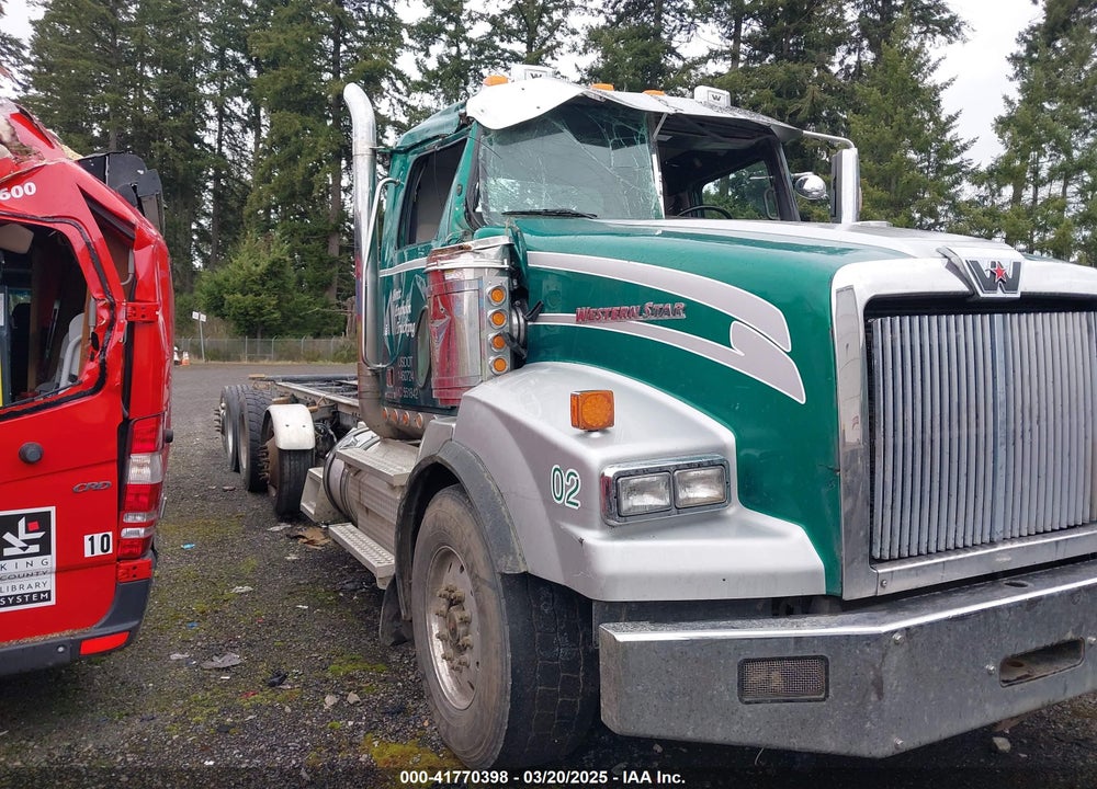 2021 WESTERN STAR 4900 SET BACK AXLE VIN: 5KKHALD12MPMN5478