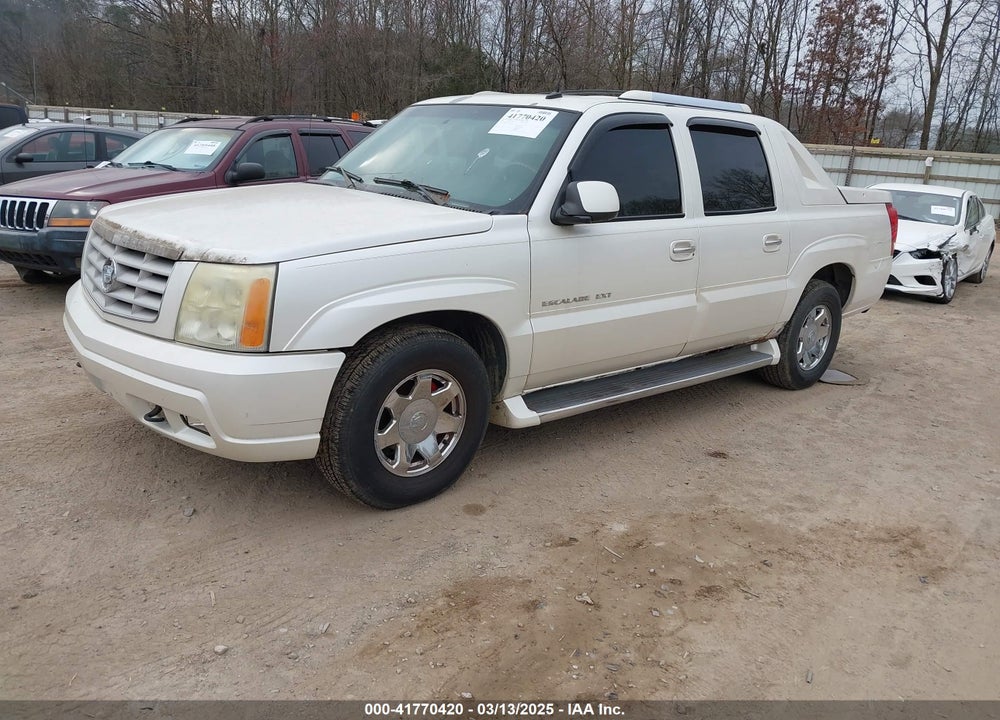 2002 CADILLAC ESCALADE EXT VIN: 3GYEK63N82G313753