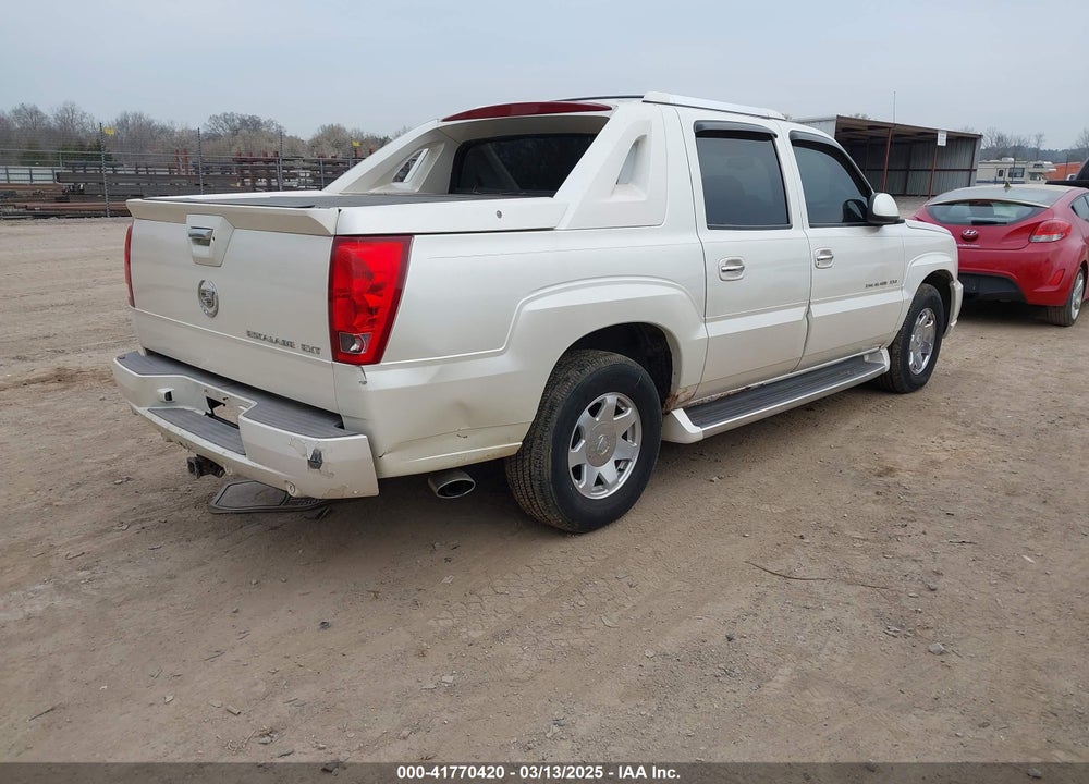 2002 CADILLAC ESCALADE EXT VIN: 3GYEK63N82G313753