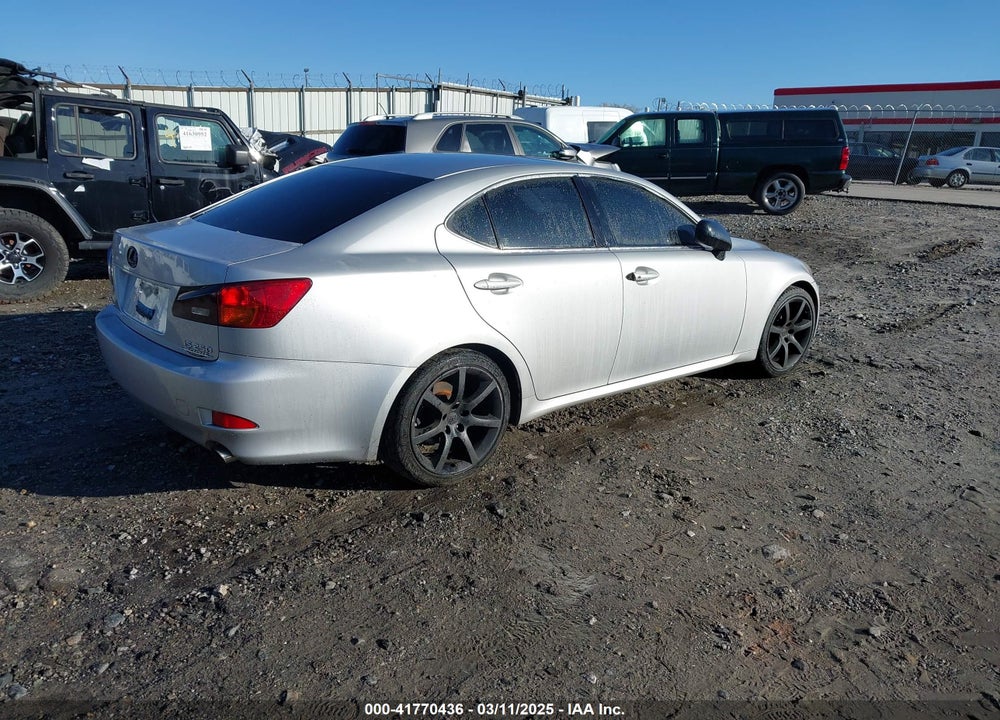 2006 LEXUS IS 250 VIN: JTHBK262365000205