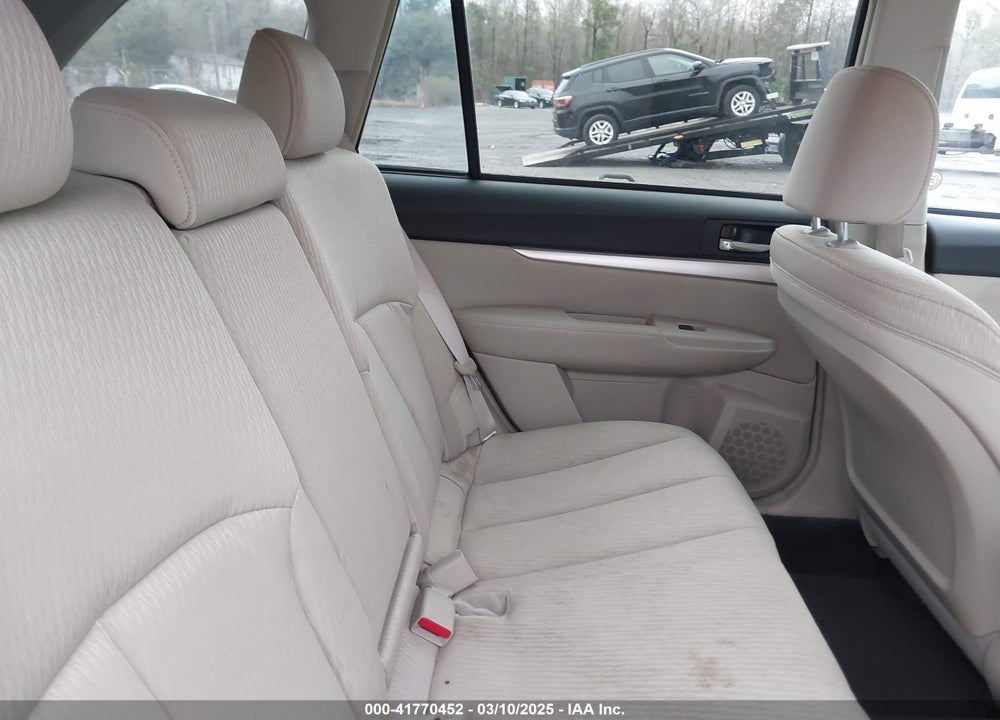 2011 SUBARU OUTBACK VIN: 4S4BRCCC6B3443210