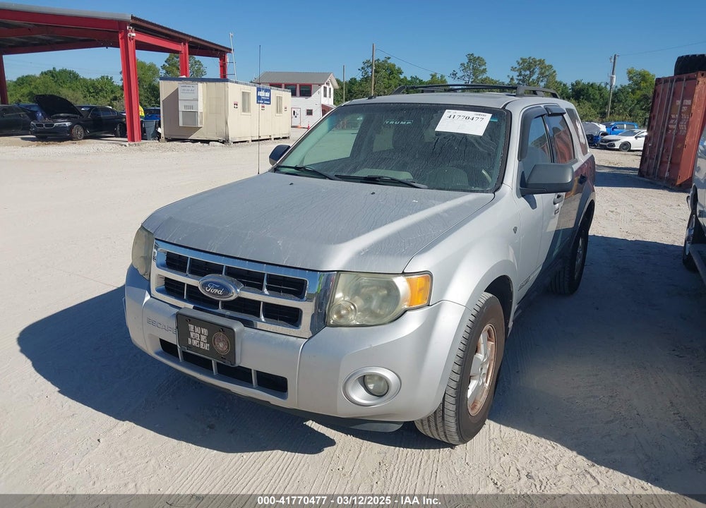 2008 FORD ESCAPE VIN: 1FMCU93188KC00856